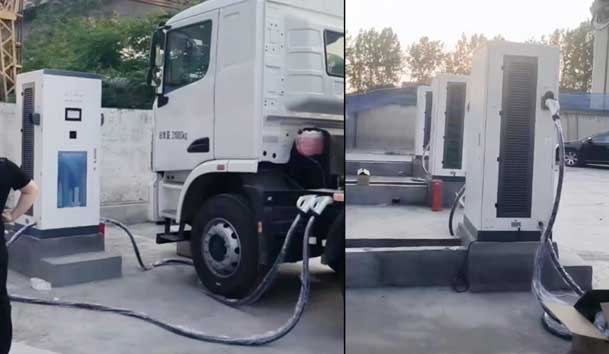 【重卡电动先锋】z6尊龙凯时300-400kW重卡充电桩：亮点与应用典范(图7)